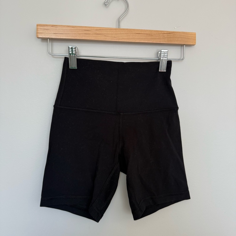 Lululemon Align 6” Black Women's Bike Shorts